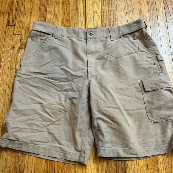 Duluth Trading Shorts Mens 42 CoolDry Fire Hose Summer Cargo Meas 42 x 10 - Picture 1 of 11